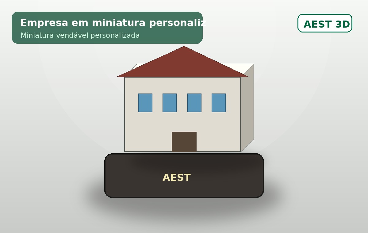 Empresa em miniatura personalizada