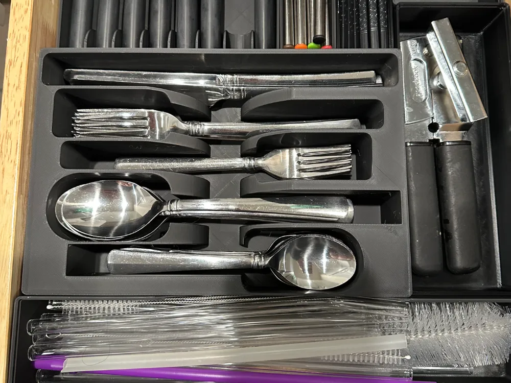 Suporte de Talheres para Gaveta de Cozinha